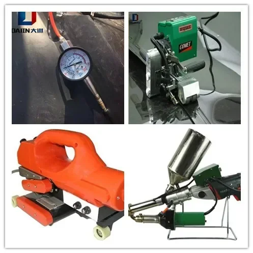 Machine à souder à chaud pour géomembrane HDPE, 1800W