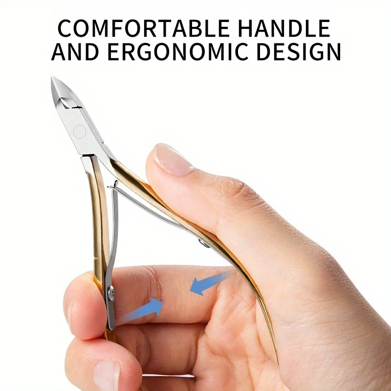 

Stainless Steel Dead Skin Scissors Set Cuticle Clippers Nail Cuticle Pusher Set Removal Nail Manicure Pedicure Tools Gifts