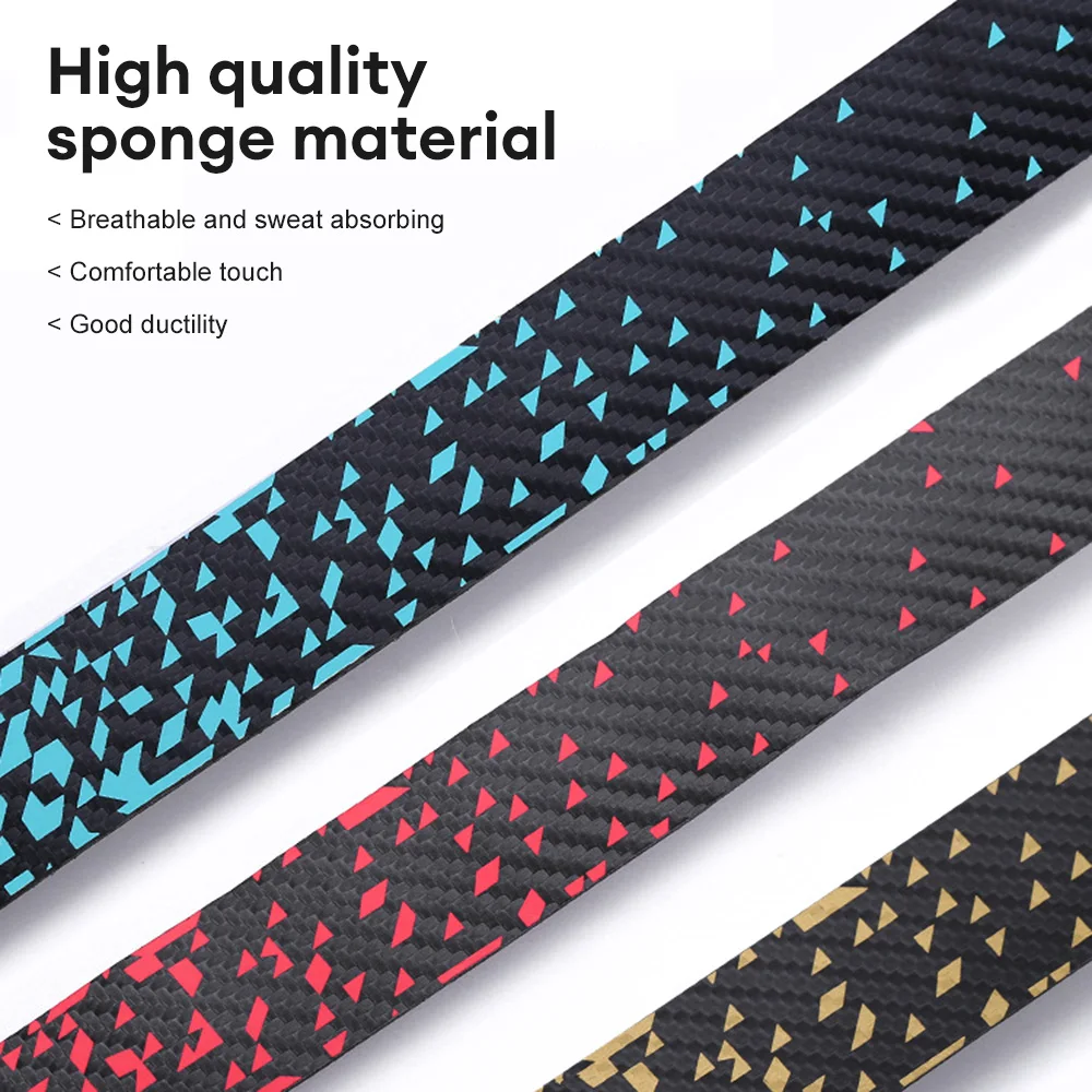 เทปพันแฮนด์จักรยานกันลื่น PU EVA ขี่จักรยานเสือภูเขาเทปพันแฮนด์จักรยานเสือหมอบดูดซับเหงื่อปลั๊กแฮนด์สายคาด