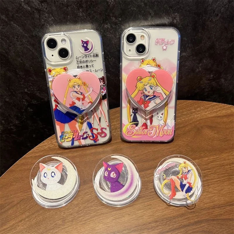 New Cartoon Style Sailor Moon Suitable for Magnetic Bracket with Super Strong Adsorption Force and Expandable Airbag