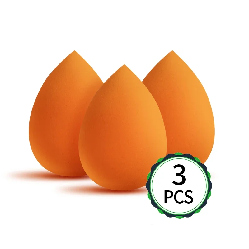 Éponge de maquillage bouffante cosmétique professionnelle pour fond de teint, crème anti-cernes, maquillage de beauté, ombres à paupières d'eau douce