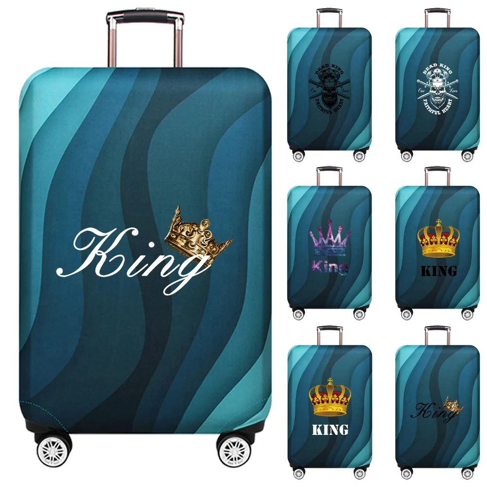 

Travel Luggage Cover Elastic King Series Baggage Cover Suitable for 18-32inch Suitcase Case DustCover Travel Accessories