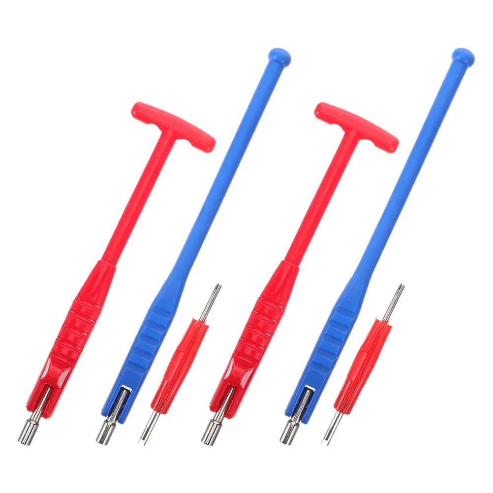 

6Pcs Valve Stem Installer Kit Sturdy Materials Tire Valve Stem Puller Practical Tool for Tubeless Tires No Scratch No Damage