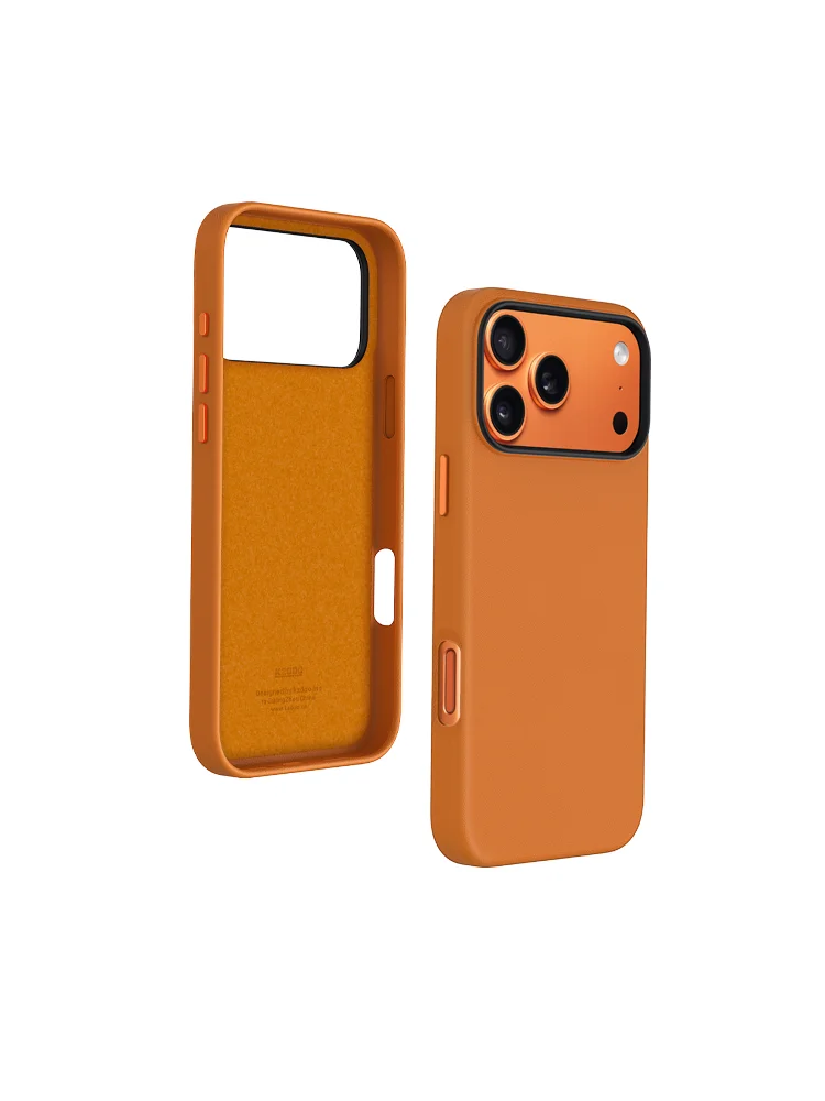 KZDOO Noble Collection الغطاء الخلفي عادي قسط بولي Leather الجلود للصدمات حامي الهاتف الفاخرة آيفون 17/17 air/17pro/17promax