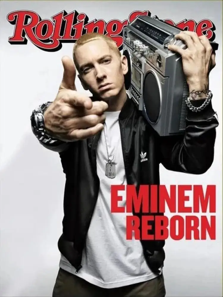 American Hip Pop Icon Eminem Vintage Fashion Posters, Canvas Painting Prints Wall Art Retro Picture for Room Home Decor