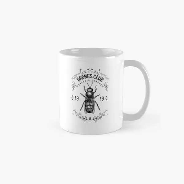 Drones Club Est 1919 In Mayfair Londo  Mug Picture Image Cup Coffee Design Printed Photo Simple Drinkware Tea Gifts