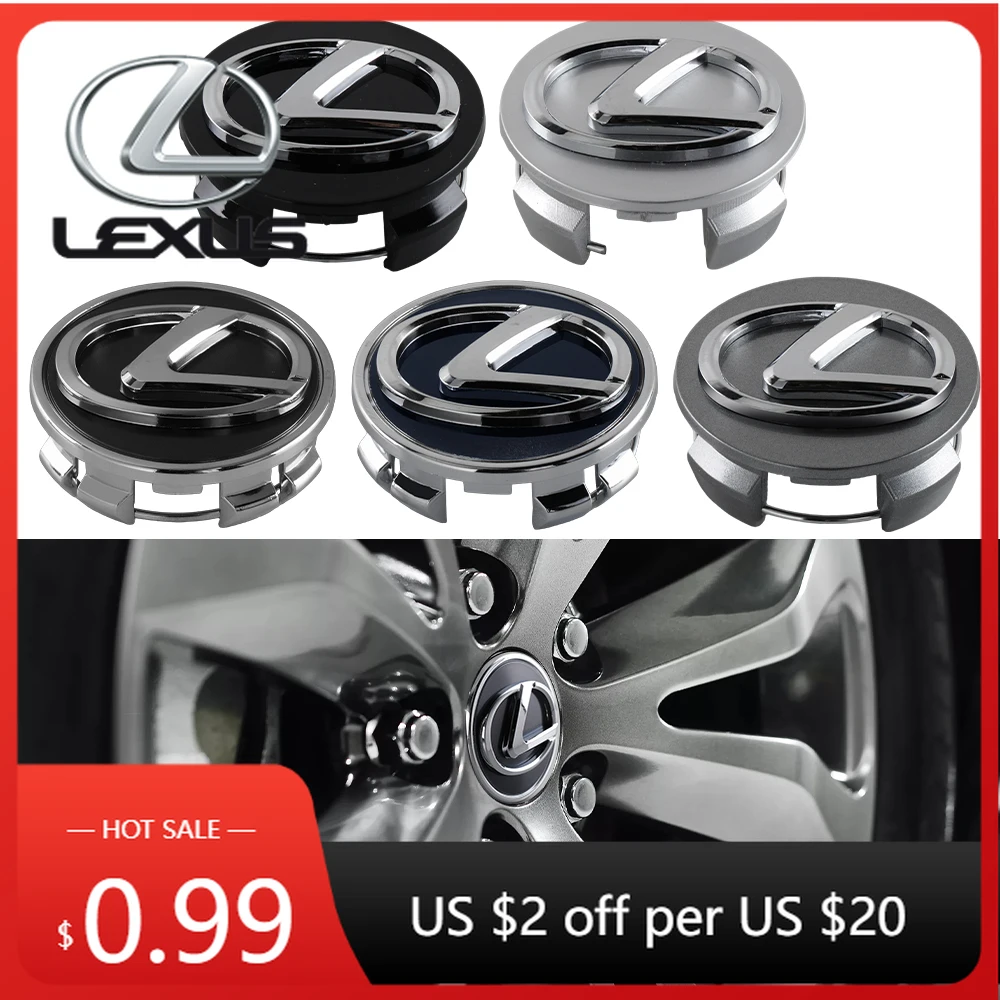 

Наклейки для интерьера ‌ Комплект из 4 колпачков для центральных отверстий колесных дисков 60 мм для Lexus NX, IS 250, RX, GS, UX, RX300, RX350, CT200H, GX460, ES, LX, FSP