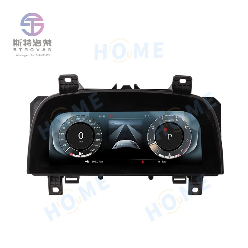 

12.3 Inch Digital Cluster LCD Dashboard for Land Rover Discovery 4 2010-2013 GPS Navigation Odometer Speedometer Retrofit