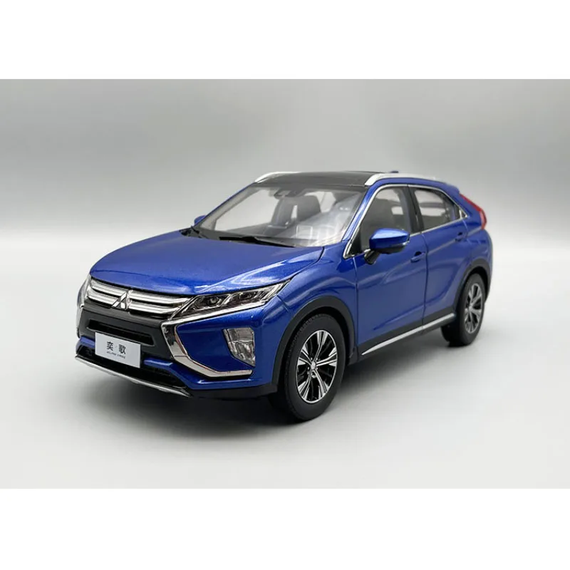 Diecast 1/18 Gac Mitsubishi aleación modelo coche Mitsubishi ECLIPSE Cross Play vehículos coleccionables caja Original juguetes para niños