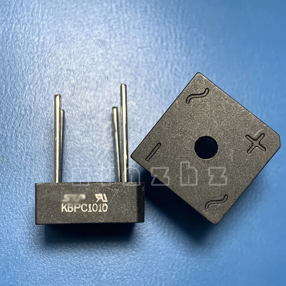 Pont redresseur monophasé, KBPC1010, 100% neuf, 2 pièces