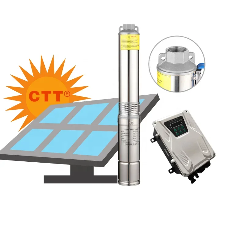 

Dc 24v Deep Well Solar Pumps Stainless Steel Fld Brushless Agriculture Bore Hole Water Farm Irrigation Solar Pump Kit For Benin