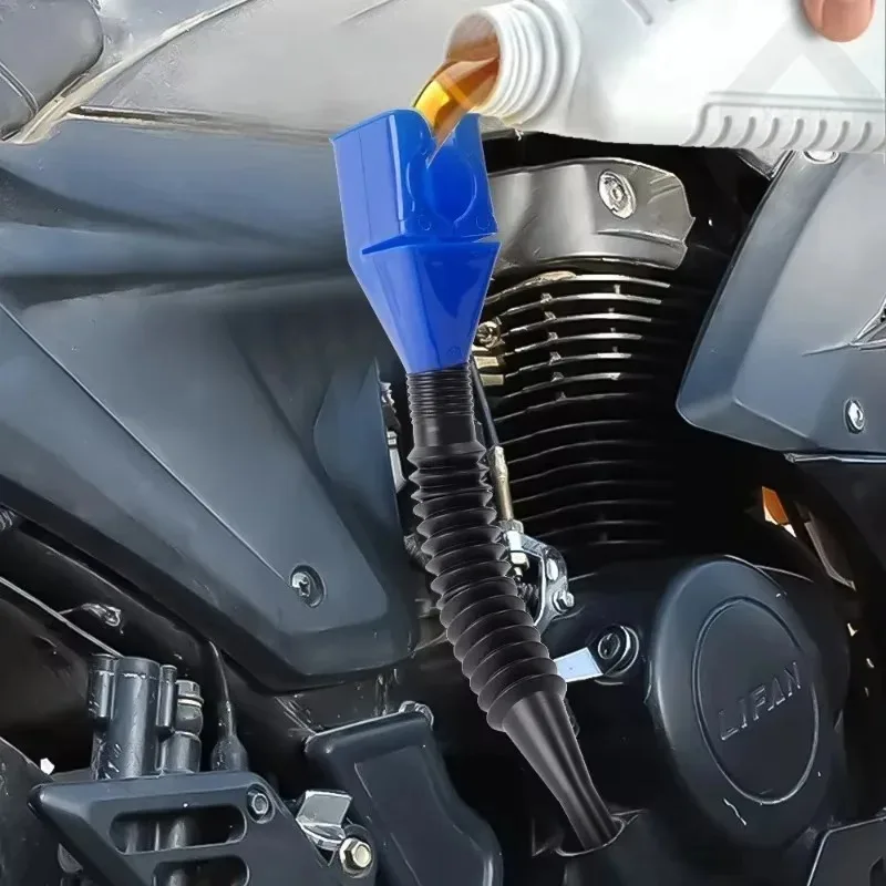Teleskop Auto Tanken Trichter Faltbare Öl Gas Filter Transfer Trichter Universal Werkzeug Neue