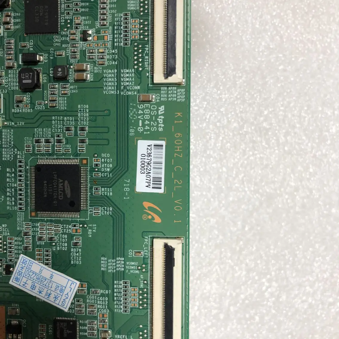 1pç goog embutida para 43 polegadas 48 polegadas