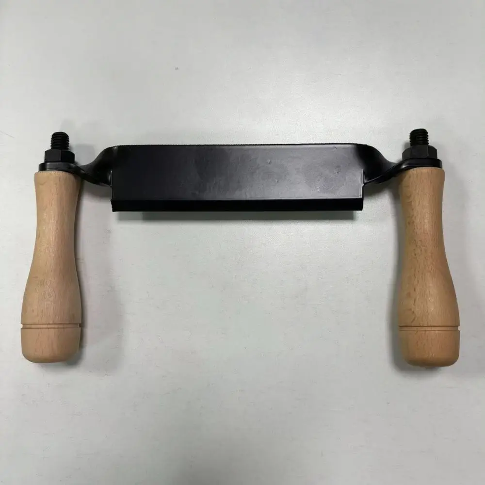 Manual Bark Stripping Tool Crescent Shaped Draw Shave For Woodworking Carpentry Crafting Garden Maintenance Log Debarking Cutter