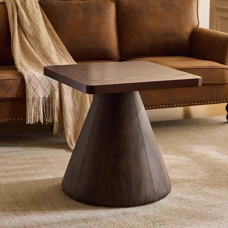 Creative coffee table small apartment modern simple living room drinking tea round square cafe tea house bed and breakfast table