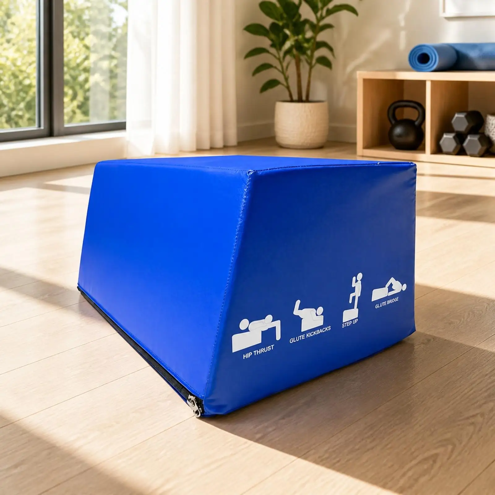 stable-hip-thrust-bench-for-small-fitness-spaces-pvc-exercise-block-for-strength-and-flexibility-training-with-reinforced