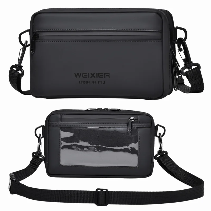 

Men's Large Capacity Crossbody Bag Simple Casual Sports Oxford Cloth Shoulder Bag for Outdoor Cycling Active Living