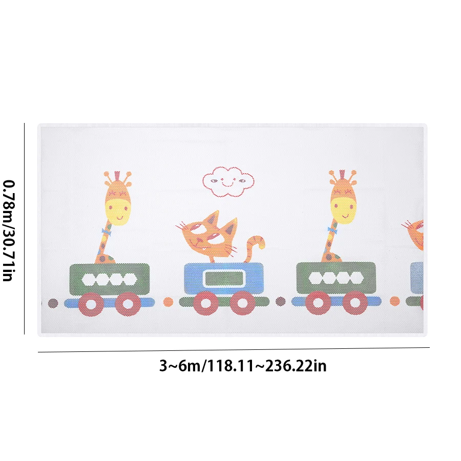 Red de seguridad para escaleras para niños, red protectora duradera de seguridad para niños, barandilla multiusos, valla de cubierta, malla fina para escaleras de balcón