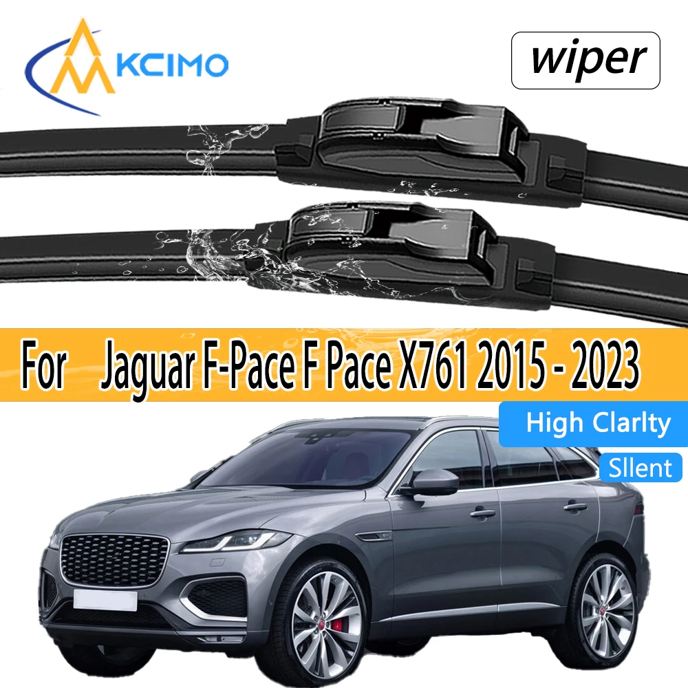 Für Jaguar F-Pace F Pace X761 2015 - 2023 Frontscheibenwischerblätter 2 Stück Windschutzscheiben-Fenster-Zubehör