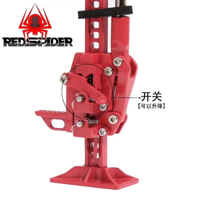 Symulowany model samochodu RC wspinającego się po ścianie, regulowany podnośnik magazynowy, małpa wspinająca się po słupie, podnośnik 1/10 Jack Z-S1774 W214