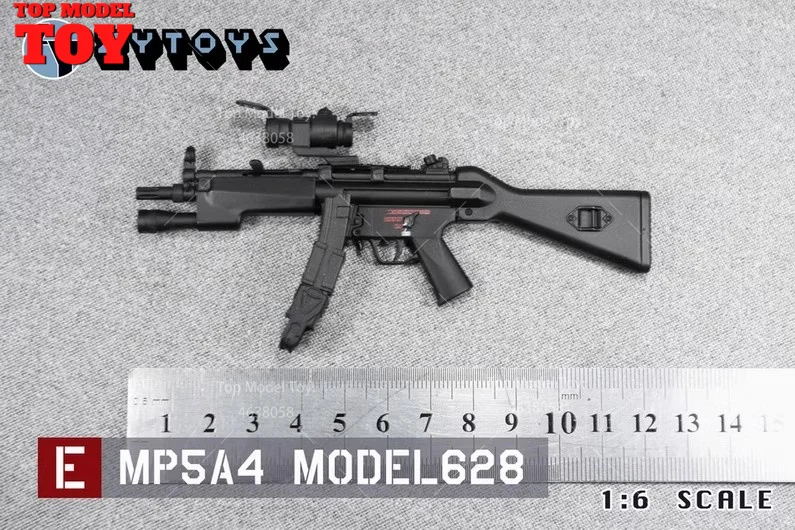 ZYTOYS ZY8042 1/6 échelle MP5A5 MP5A4 mitrailleuse MP5 accessoires d'arme en plastique modèle adapté 12 ''soldat figurine corps poupée