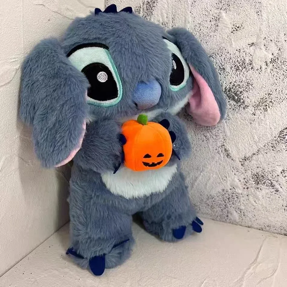 Muñeco de Peluche de punto de Halloween con aliento, Peluche para niños, juguetes calmantes, Anime, juguetes para dormir ligeros para bebés, regalos para niños con puntadas de calabaza