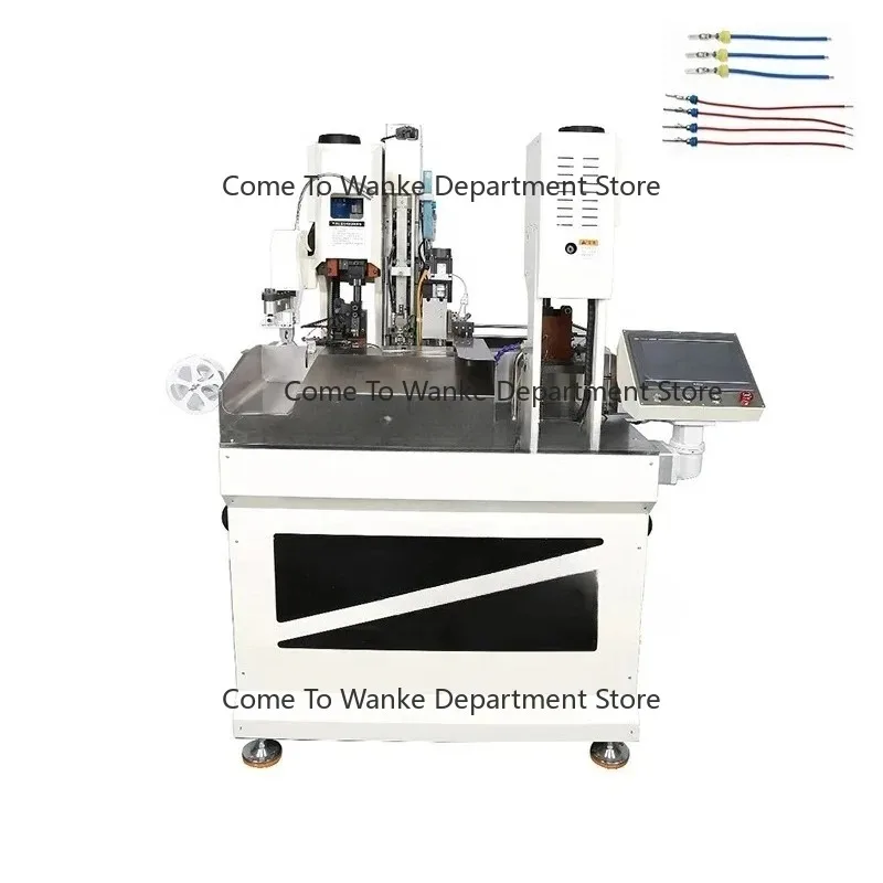 WJ3129 Automatic wire crimping machine cable seal plug/waterproof terminal block auto inserting machine
