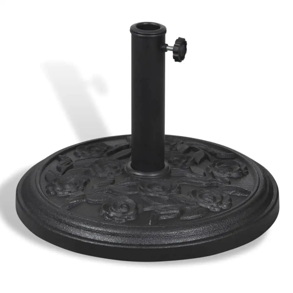 Heavy-Duty Resin Round Parasol Base – Durable Outdoor Umbrella Stand for Stability & Support