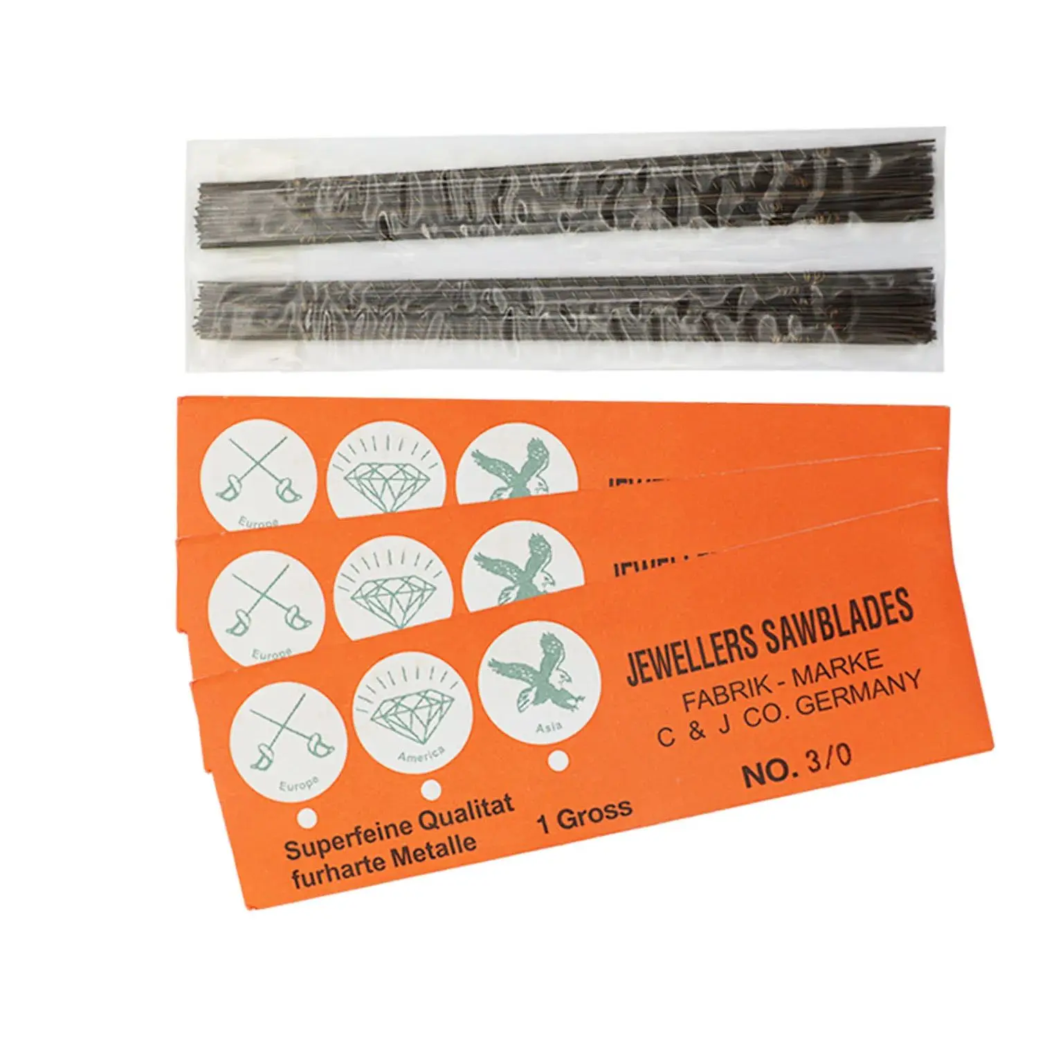 

144pcs Ultra-Fine Wax & Wire Saw Blades for Jewelry, Metalworking, Woodworking - Precision Cutter Tools
