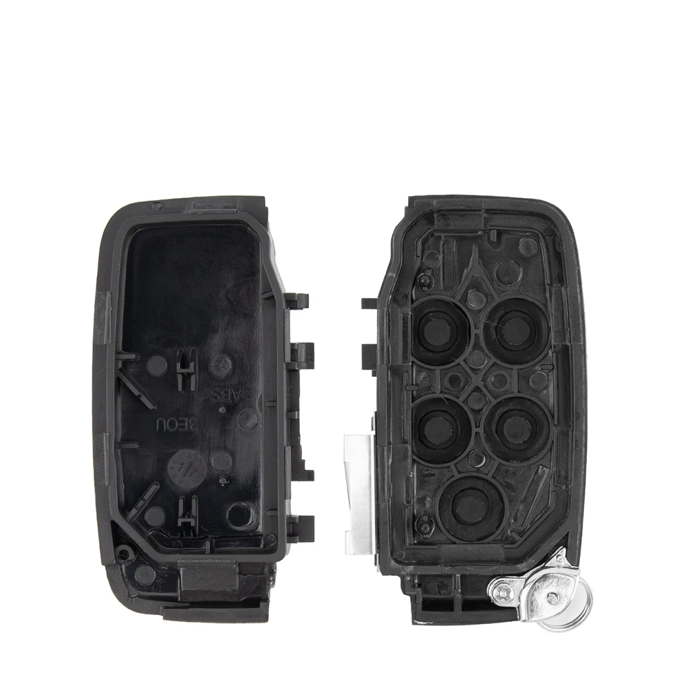 KYMX Car Key Shell 5Buttons for Jaguar XJ XF XE F Land Rover Range Rover Sport Evoque Vogue KOBJTF10A Remote Key Case Blank