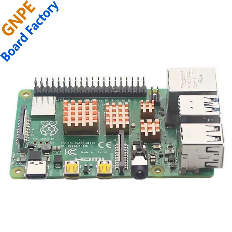 Raspberry Pi 4 Model B Kit With White-Red Case 1GB/2GB/4GB/8GB RAM