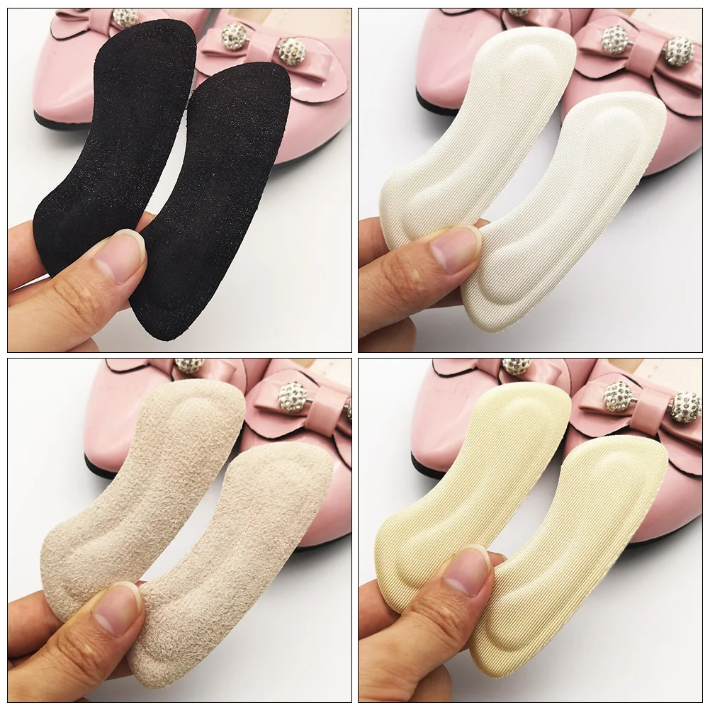 

4 Pairs High Heels Heel Pad Sticker Premium Material Protective Cushion Inserts Insoles Long Use Durability