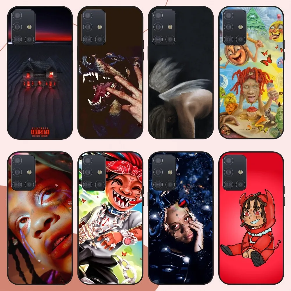 Rapper T-Trippie R-Redd Phone Case For Samsung Galaxy 20 10 S24 S22 S23 S30 Note Plus Lite FE ULTRA Cover