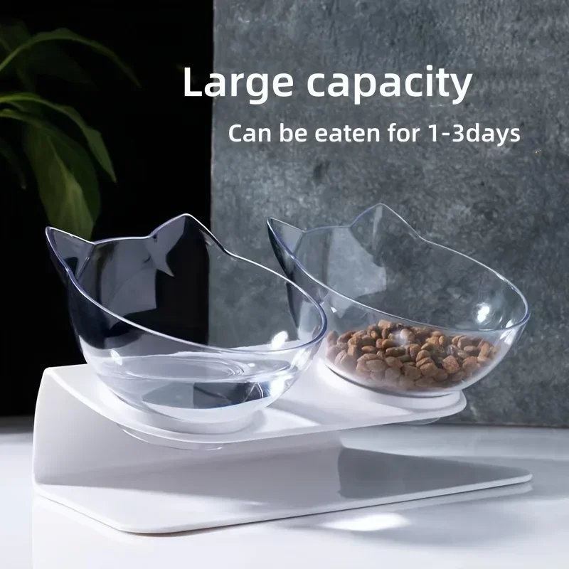 

Non-Slip Double Cat Bowl Dog Bowl With Stand Pet Feeding Cat Water Bowl For Cats Food Pet Bowls For Dogs Feeder Product Supplies