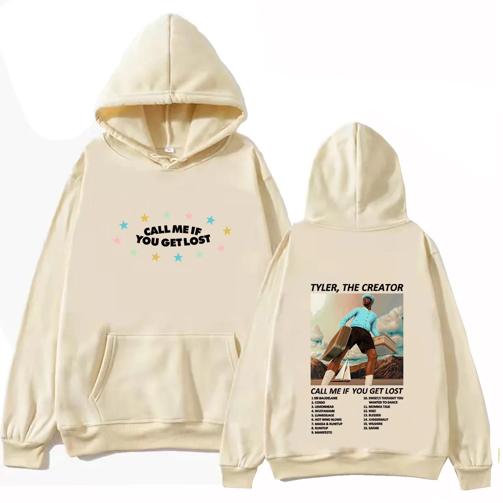 Tyler, The Creator Call Me If You Get Lost 2024 Hoodie Spring and Summer Long Sleeve Casual Sweatshirt Unisex Music Fans Gift