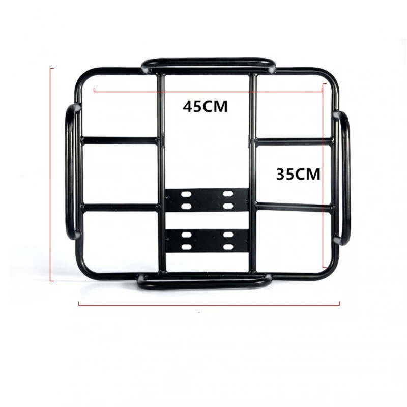 AliExpress NONE Food Delivery Box Rack Rear Grille 80kg Loading Seamless Steel Tube Universal for Motorcycle Electric Bicycle