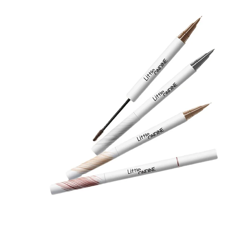 

Hxl Natural Wild Double-Headed Shaping Water Eyebrow Pencil Long-Lasting Coloring Waterproof Smear-Proof