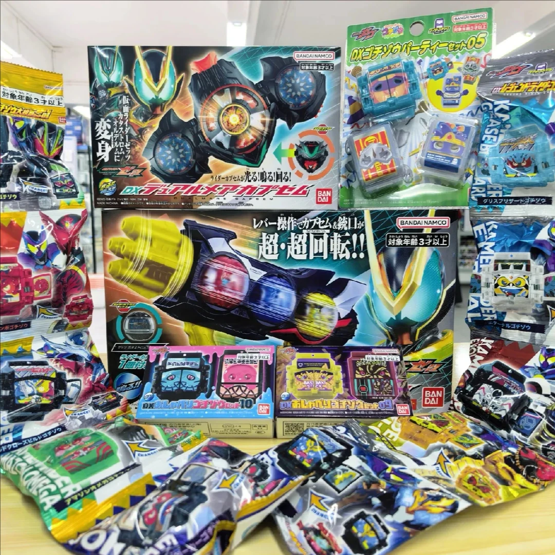 

In Stock Bandai Dx Kamen Rider Zzz Triple Zeztzer & Dualmare Capsem Trendy Doll Ornament Decoration Toy Boy Birthday Gift