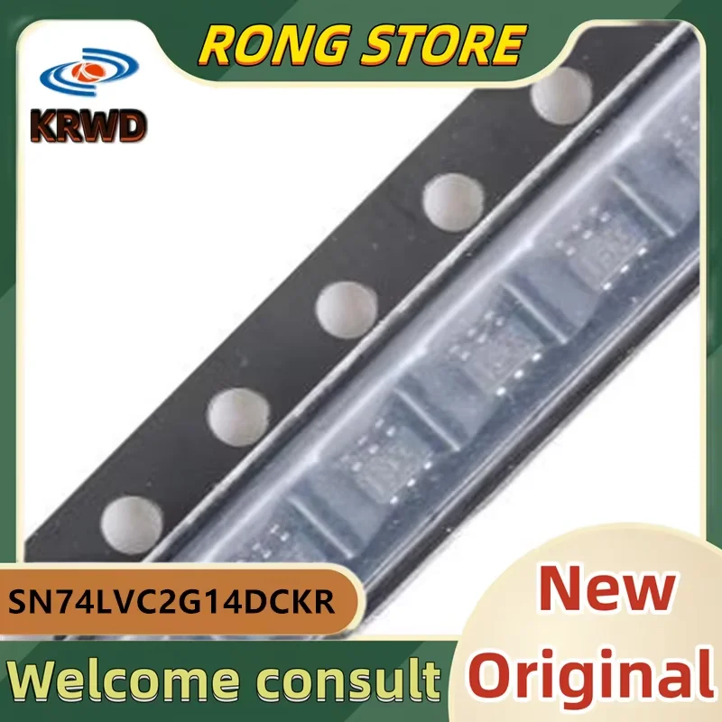 50PCS CFK CF* New and Original Chip IC  SN74LVC2G14DCKR SN74LVC2G14  74LVC2G14  SO70-6