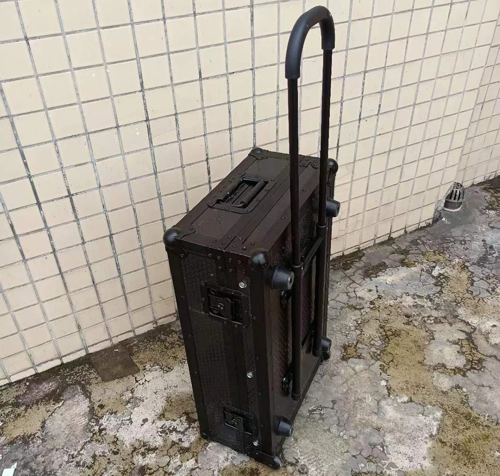 ForCustom Rolling Mixer Flight Case für Yamaha DM3 Mixer Konsole mit Doghouse Road Case