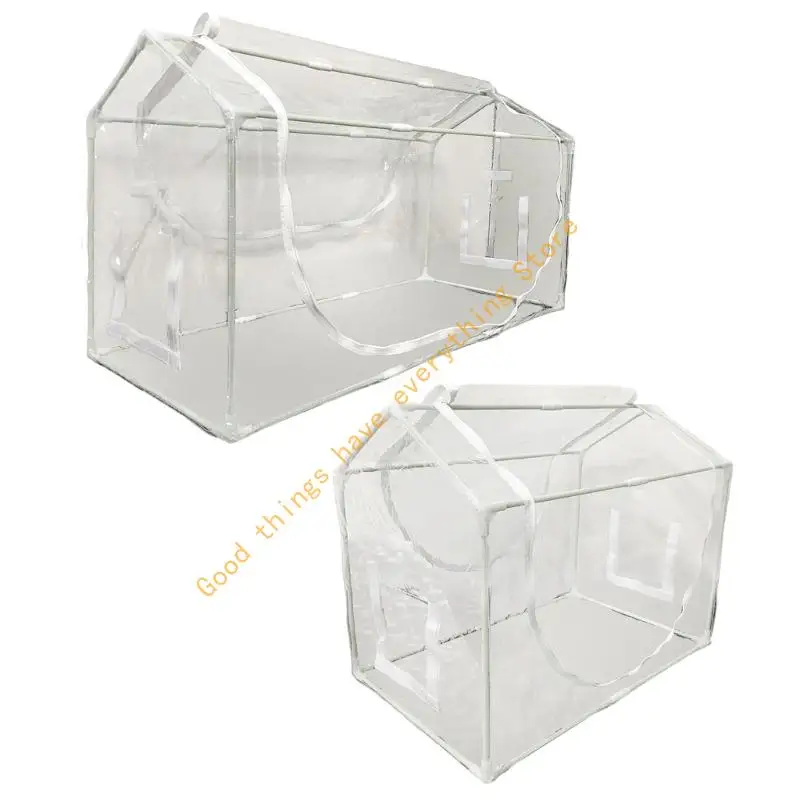 

55KF Cold Resistant Portable Plant Shelter for Backyard Gardening and Pet Protections