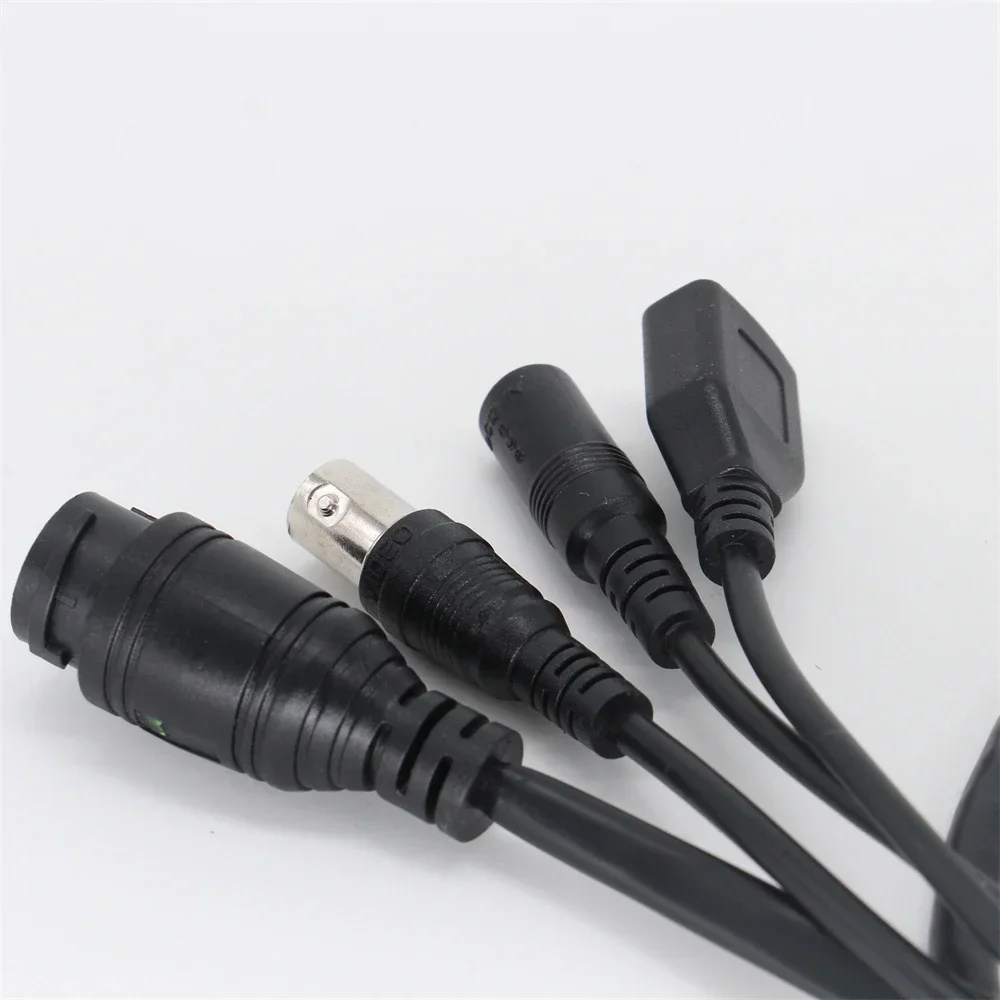

In stock CCTV Board Cable RJ45+DC+USB+BNC Support All IP Camera Board AF-U