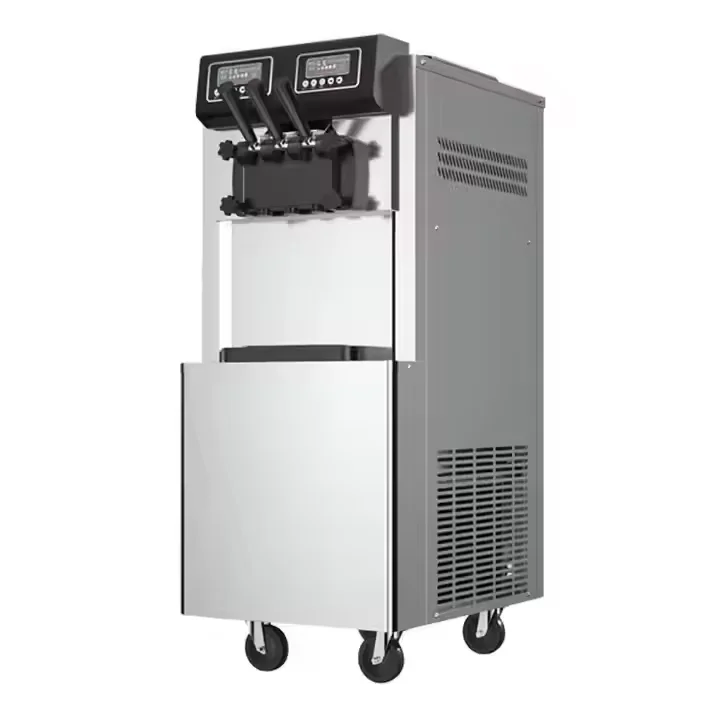 

Commercial Ice Cream Machine Stainless Steel Electric Soft Ice Cream Machine Suitable For Hotels&restaurants