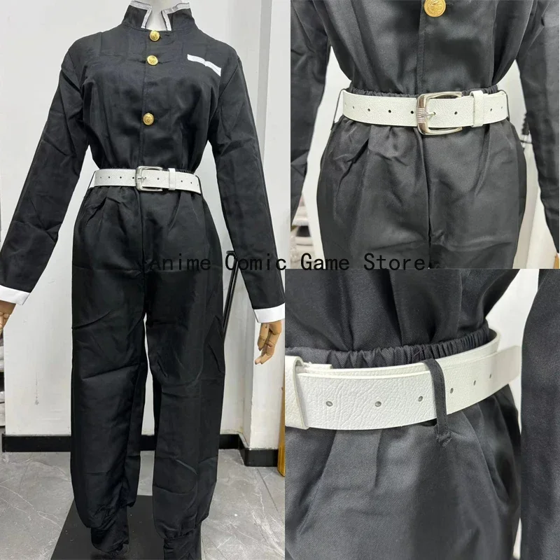 En STOCK, disfraz de Tomioka Giyuu, peluca de Anime, uniforme tipo kimono japonés, ropa de fiesta de Navidad y Halloween para hombres