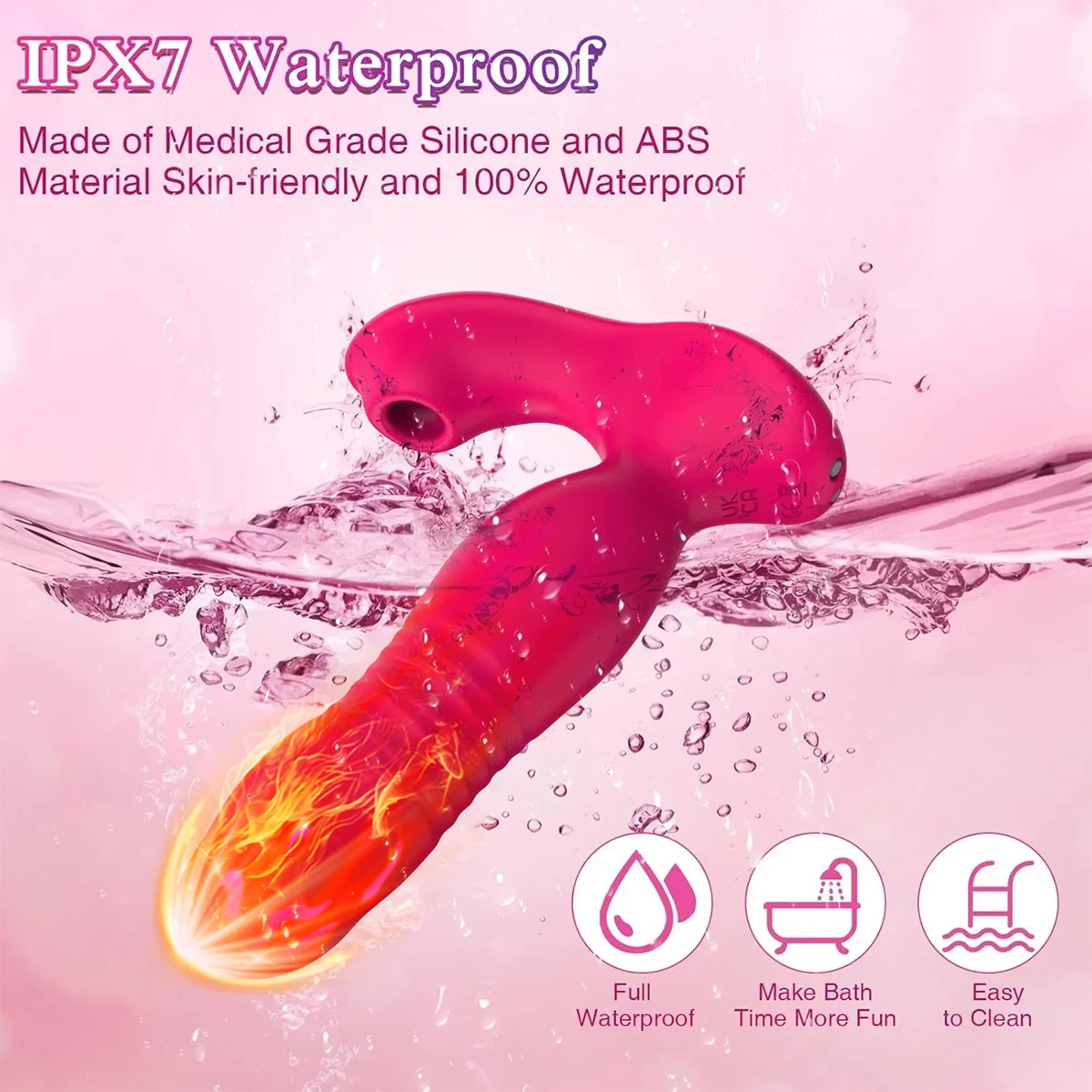 Thrusting Dildo Vibrator Sucking APP Bluetooth Vibrating Clitoris Stimulator G Spot Vagina Massage Butt Plug Sex Toys Adult - view 5