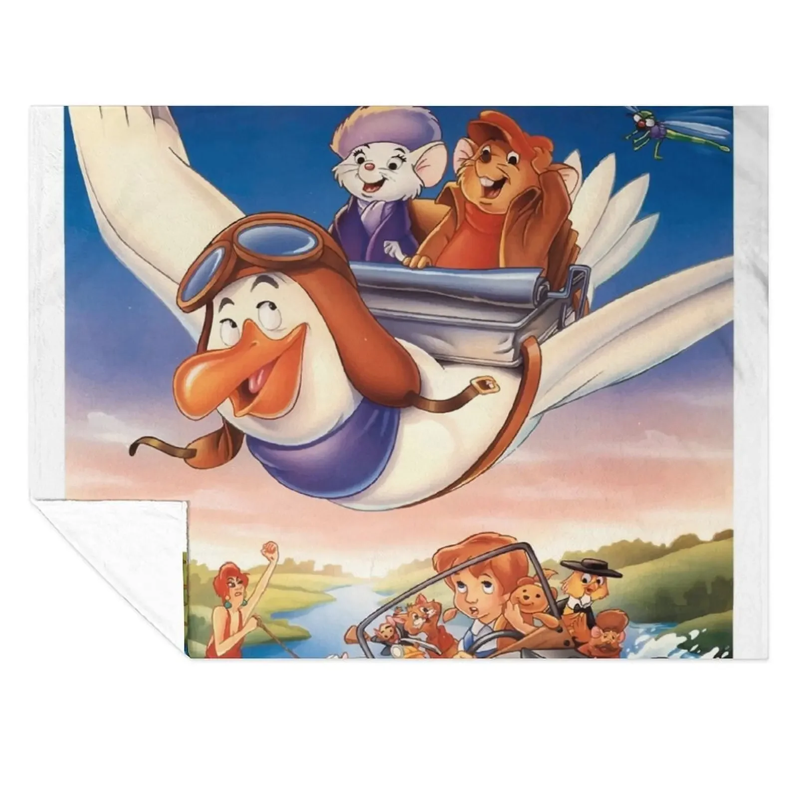 

The Rescuers Throw Blanket Cute Sofas valentine gift ideas Baby Blankets