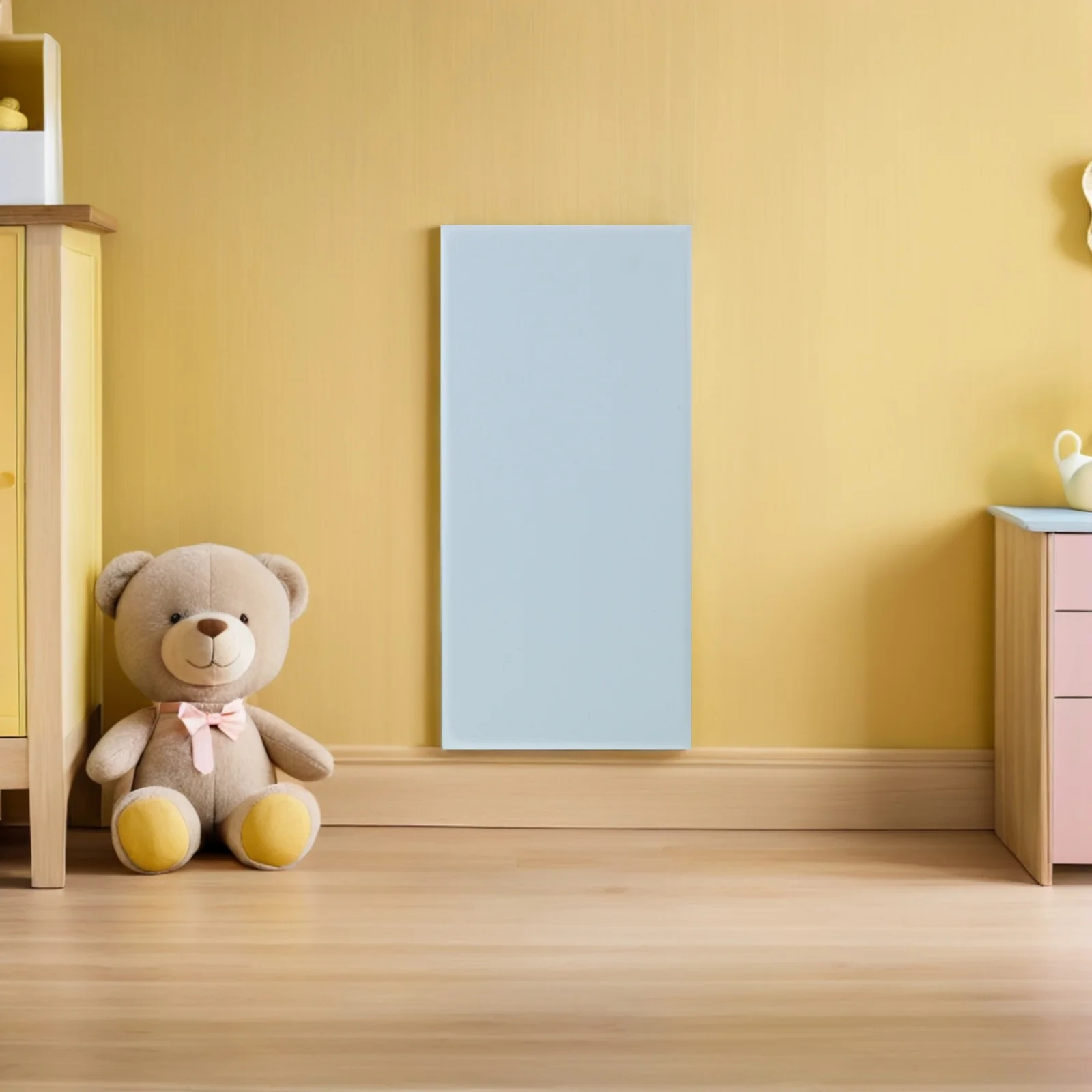 

Children Room Bumper Wall Stickers Soft Thickness 10mm Protective Crash Cushioning Panel Safety Decoration Pad for Kids Nursery