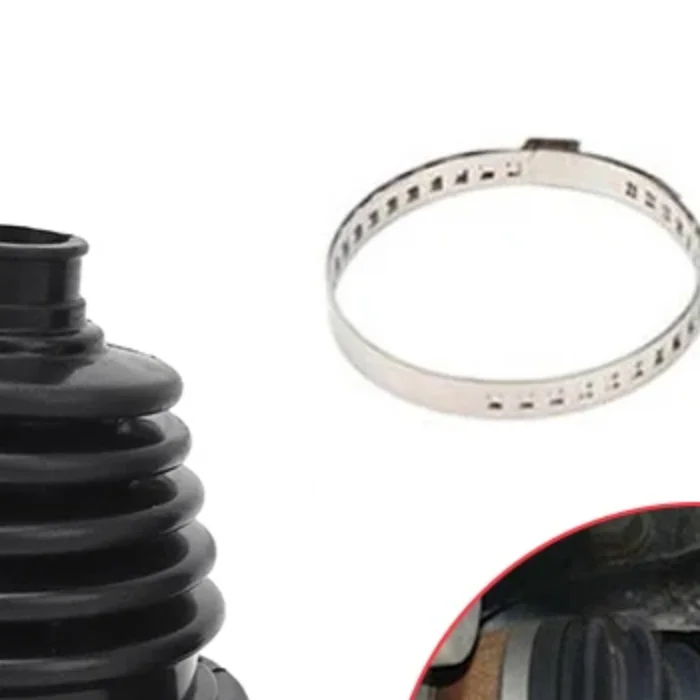 Car CV Boot Kit Constant-Velocity Dust Cover Joint Constant-Velocity Dust Cover Elasticity Drive Anti-Aging Wear Universal