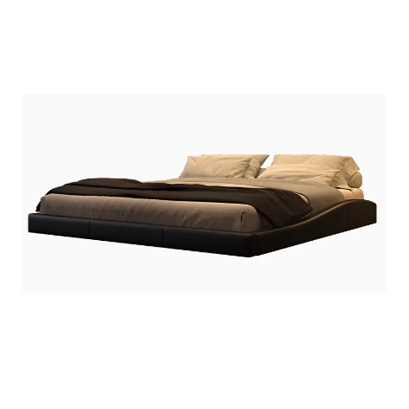 Floating Lights Beds Bedroom 200×180cm Italian Adults Luxury Double Bed Loft Sleeper Modern Camas De Dormitorio Furniture