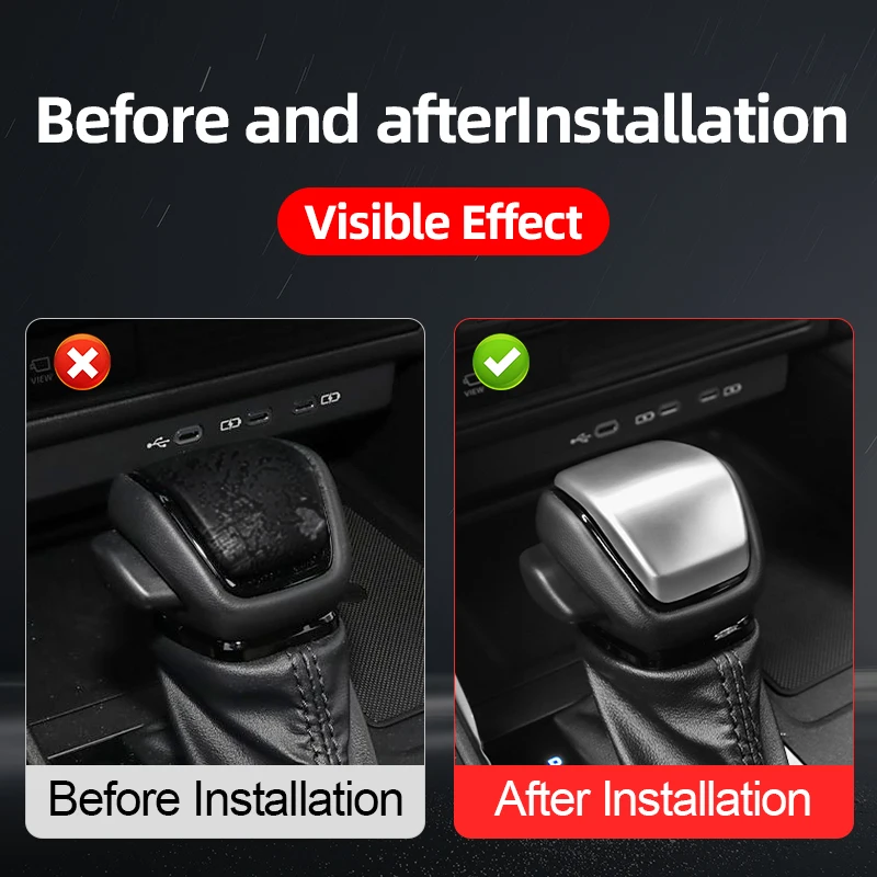 For Toyota Land Cruiser 300 2021 2022 2023 center console Gears Decoration Protective Sticker LC300 Interior Accessories Tuning